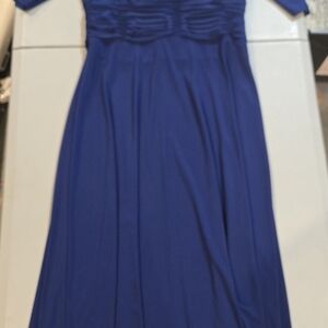 Evan Picone Royal Blue Maxi Dress